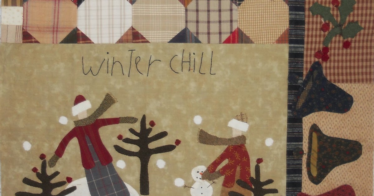 Log Cabin Quilter Winter Chill