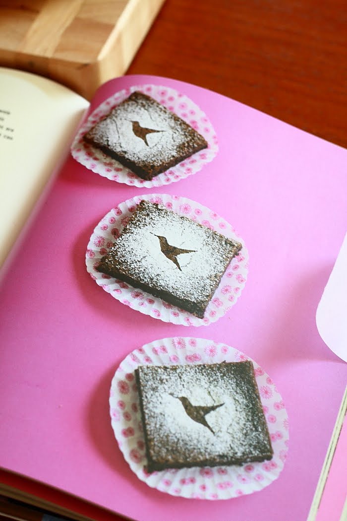 Lemon Drop Hummingbird Bakery's Traditional Brownies