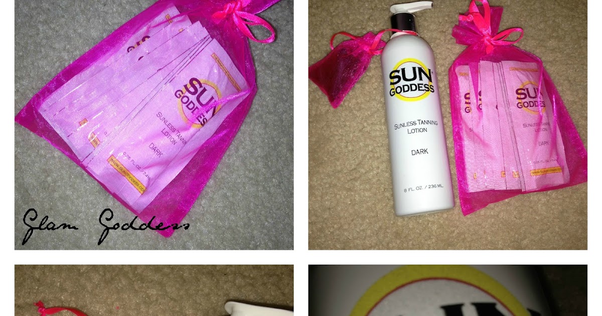 The Glam Goddess Sun Goddess Sun Less Tanning Loition Review