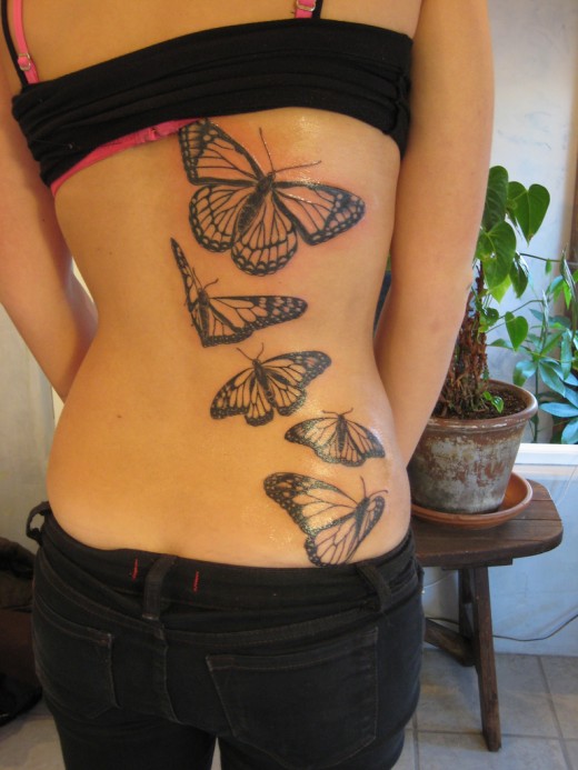 butterfly tattoos7 butterfly tattoos