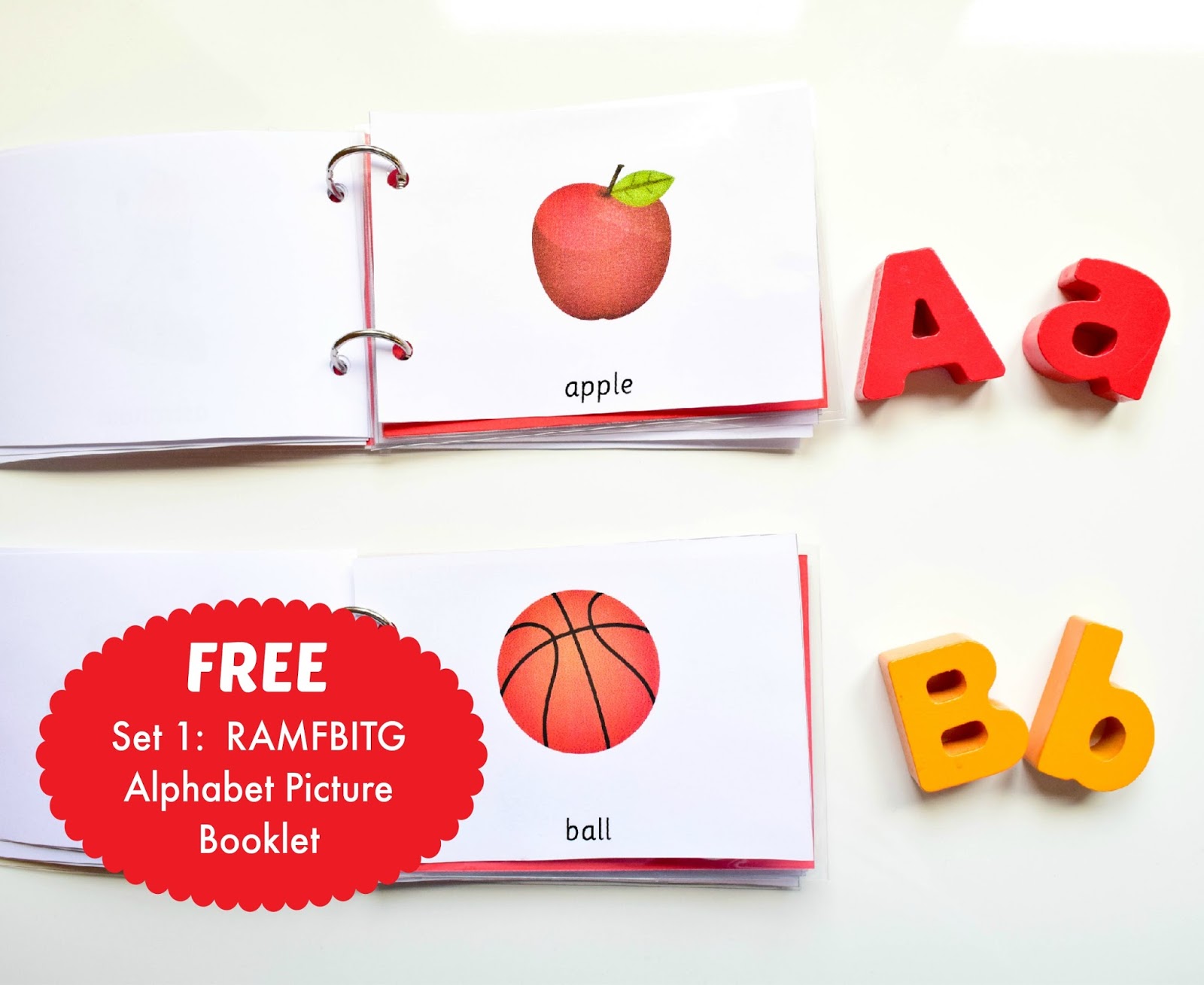 FREE Letter Picture Booklet (RAMFBITG)