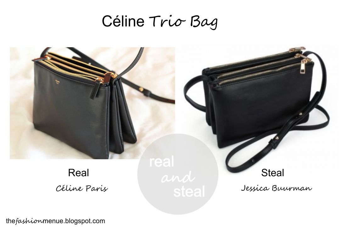 fake celine trio bag