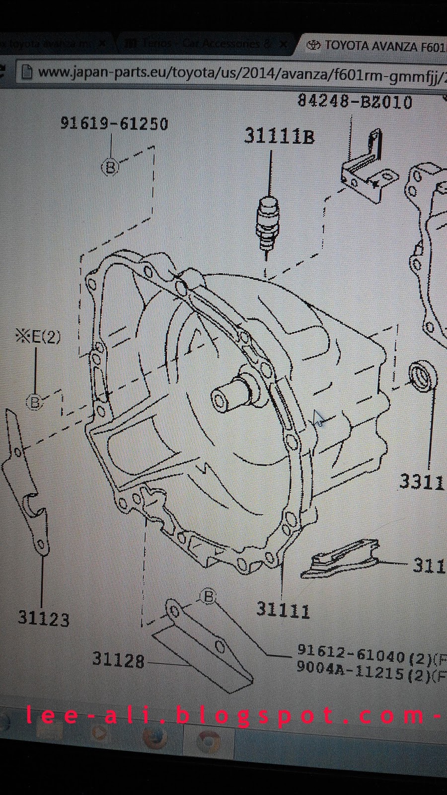 Gearbox Toyota Avanza..!! Lee Mohd Ali