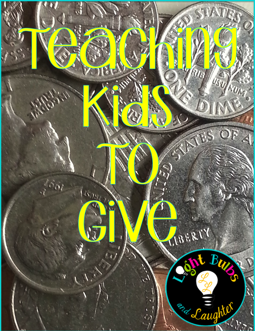 Light Bulbs and Laughter Teaching Kids to Give