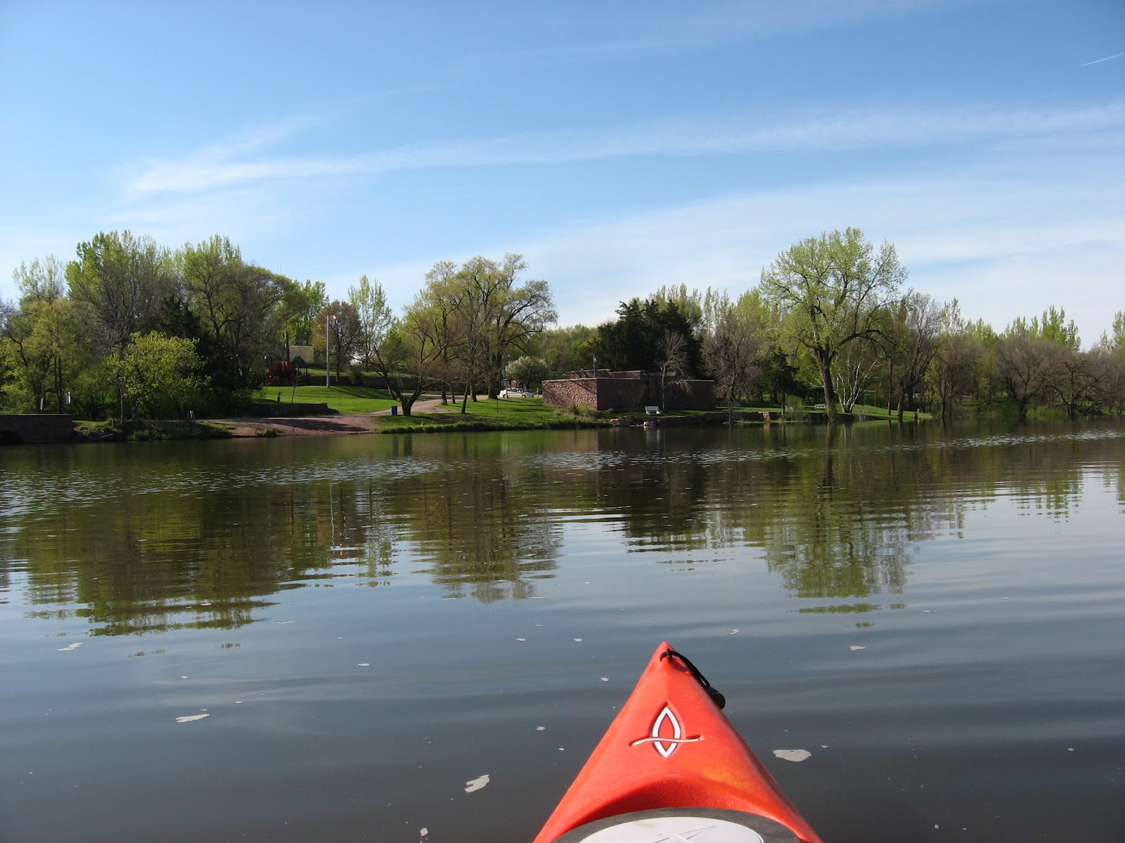 Kayaking the Lakes of South Dakota Split Rock Creek Upstream from