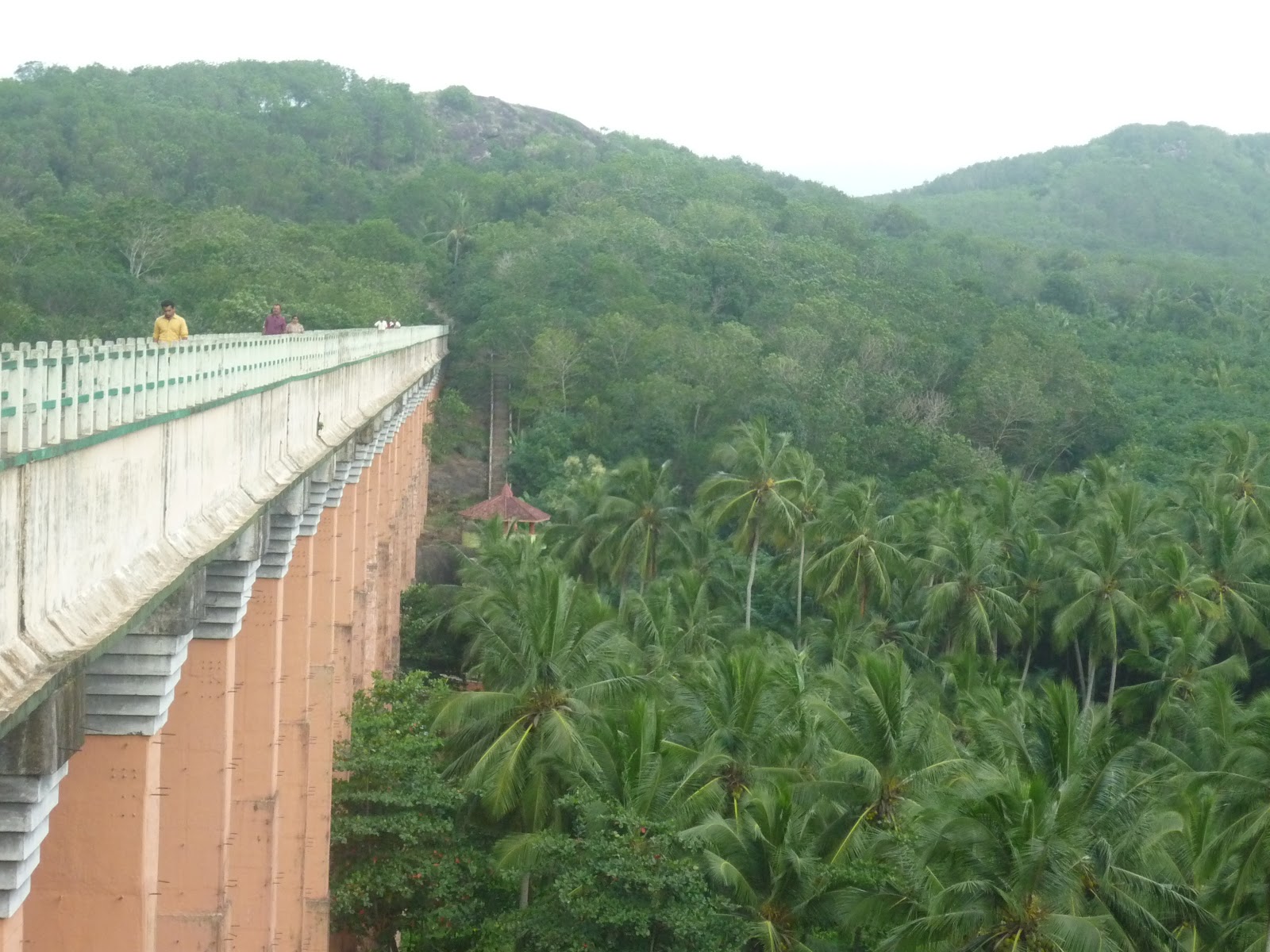 Mathur Thottipalam Bridge in Nagercoil, Kanyakumari District Tourist