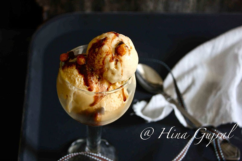 Salted Caramel Ice Cream is one of my favorite homemade ice cream. Learn how to make super delicious salted caramel ice-cream without any ice-cream maker.