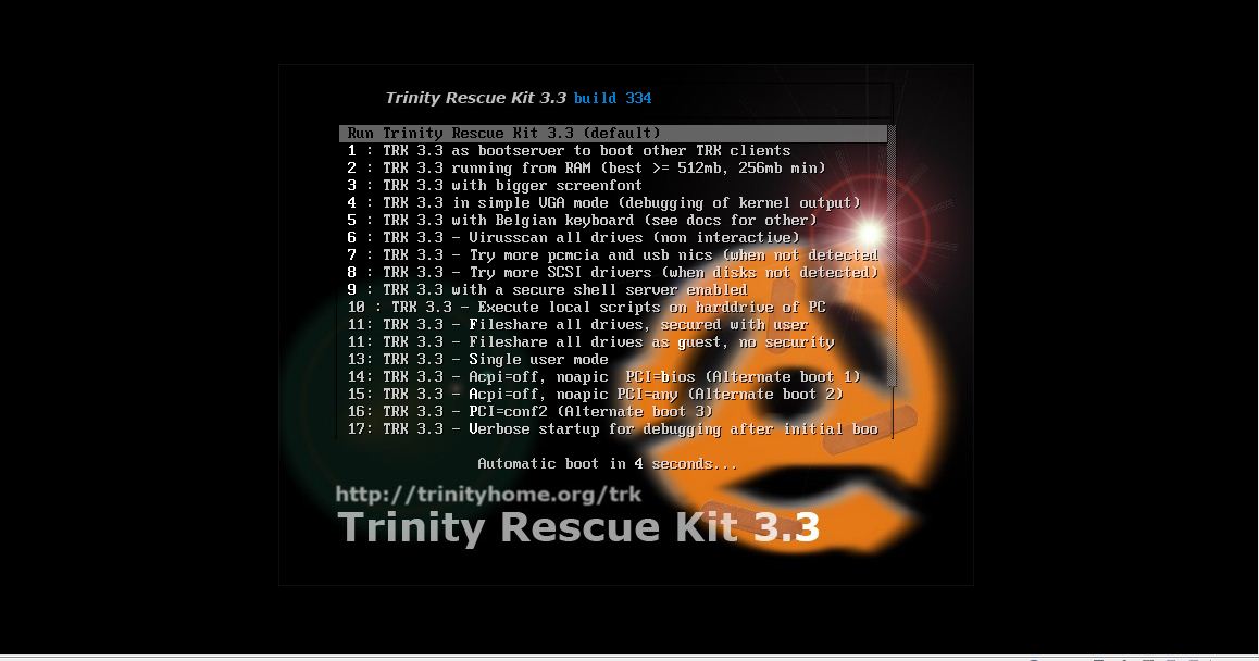Download Trinity Rescue Kit 34 Build 372 / 34 Build 400 Beta