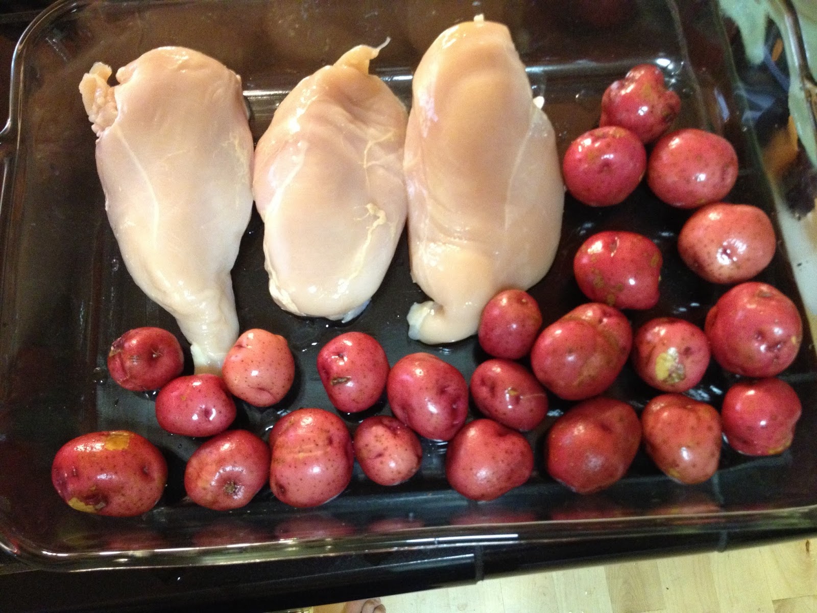 Make It Work Sam Italian Dressing Seasoning Chicken and Veggies