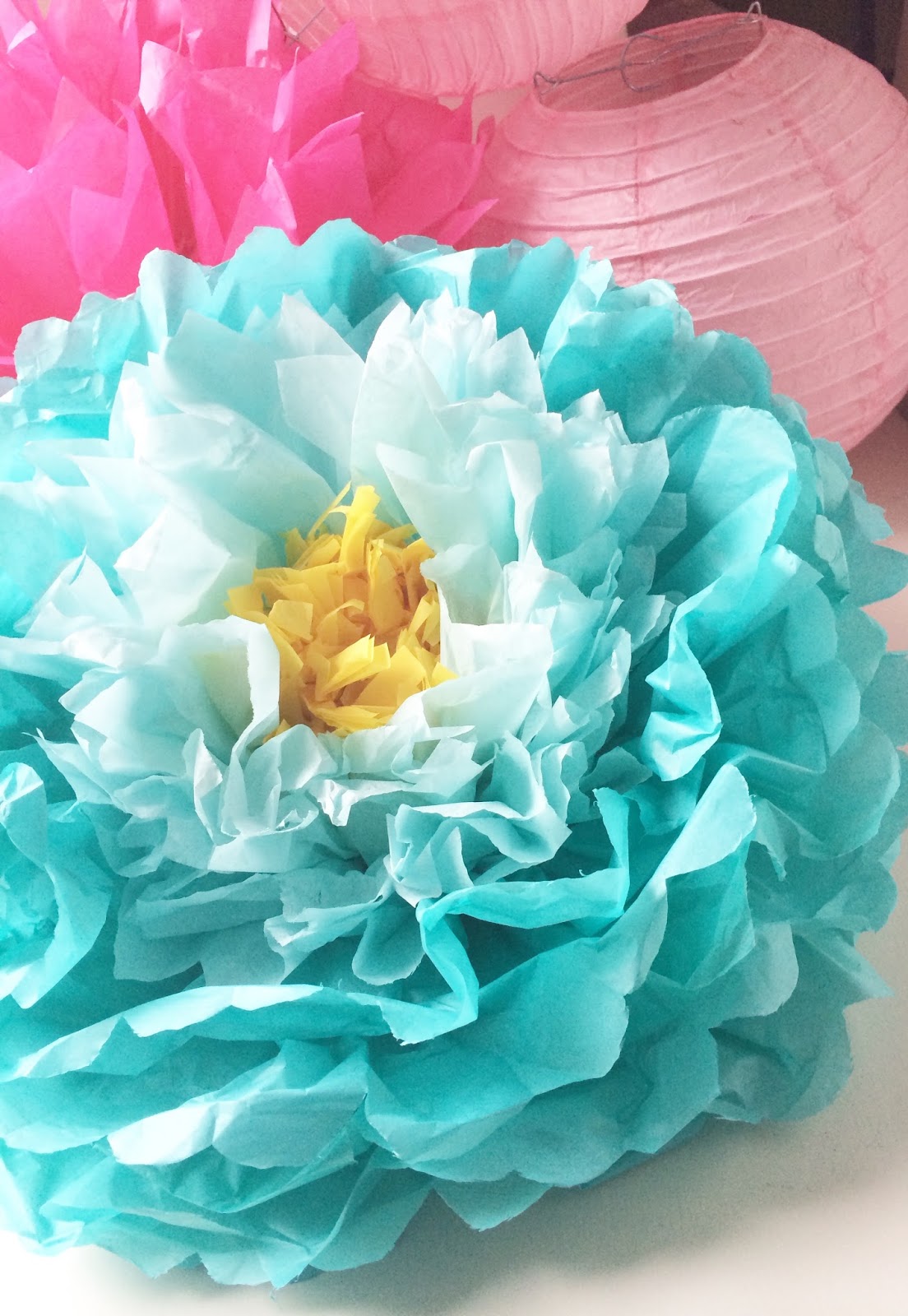 Bunches and Bits Tissue Paper Flowers