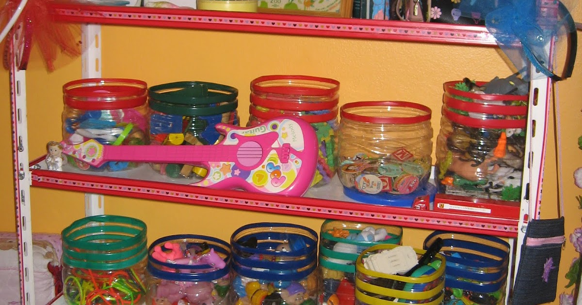 Yo adoro reciclar: Proyecto: Contenedores de juguetes