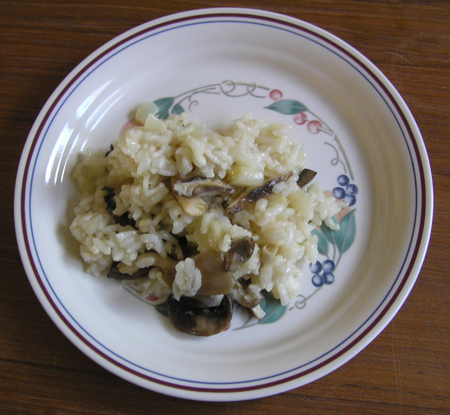 Slow Cooker ParmesanMushroom Risotto