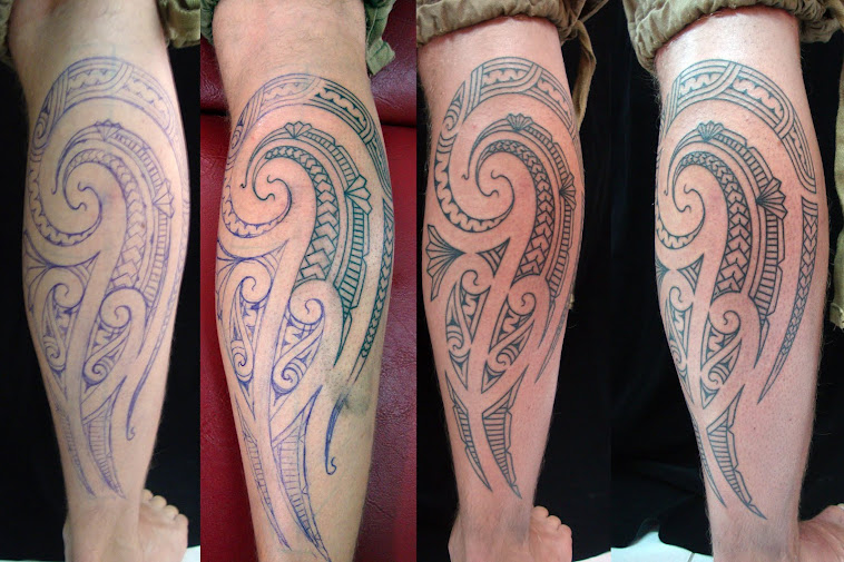 maori style tattoo tiki tattoo koh phangan