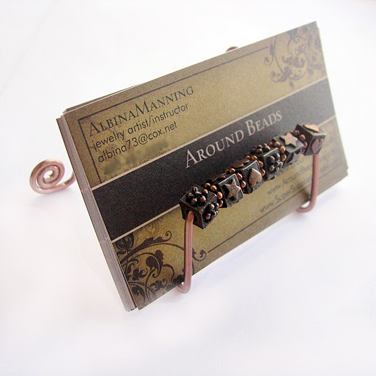 Artistic Life Tutorial Wire Business Card Holder