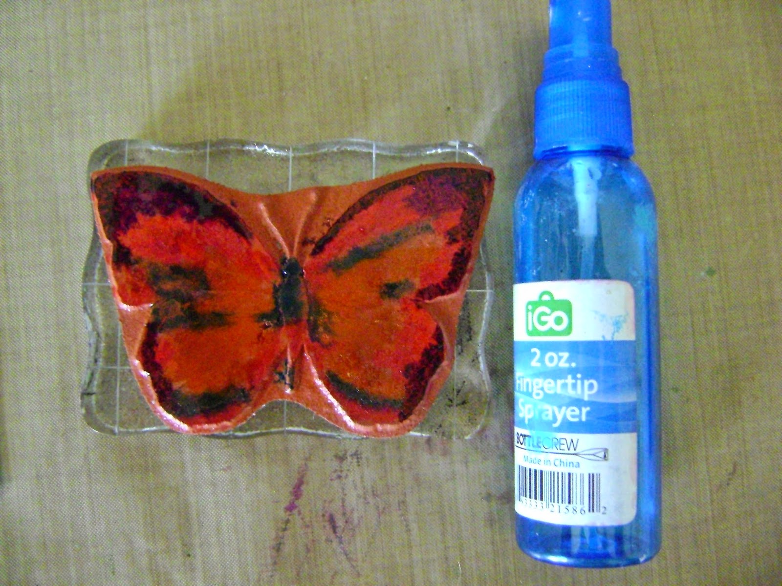 Stampwilly Designs Oldies Technique 8 Watercolor Stamping