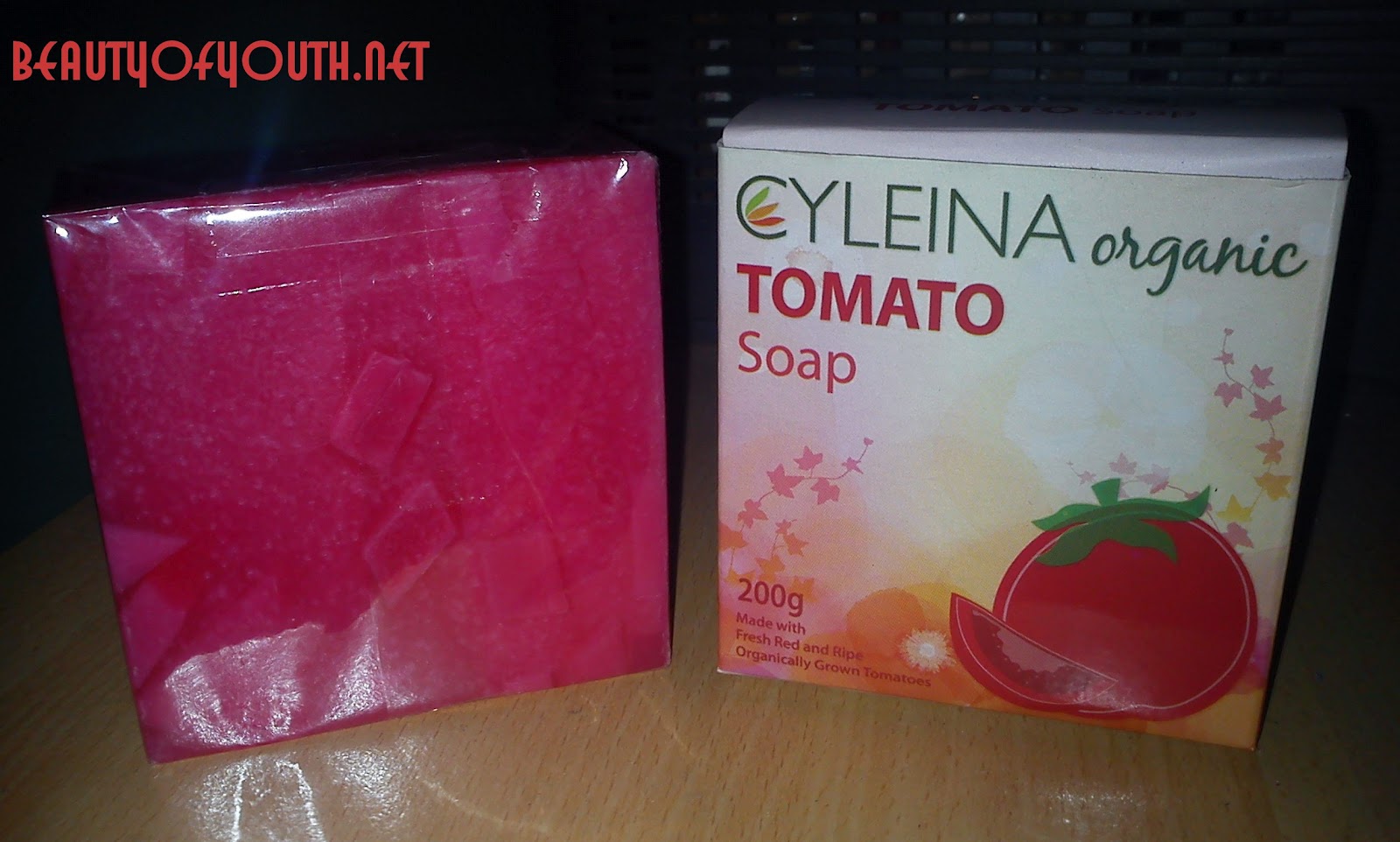 Cyleina Organic Tomato Soap Review Beauty of Youth