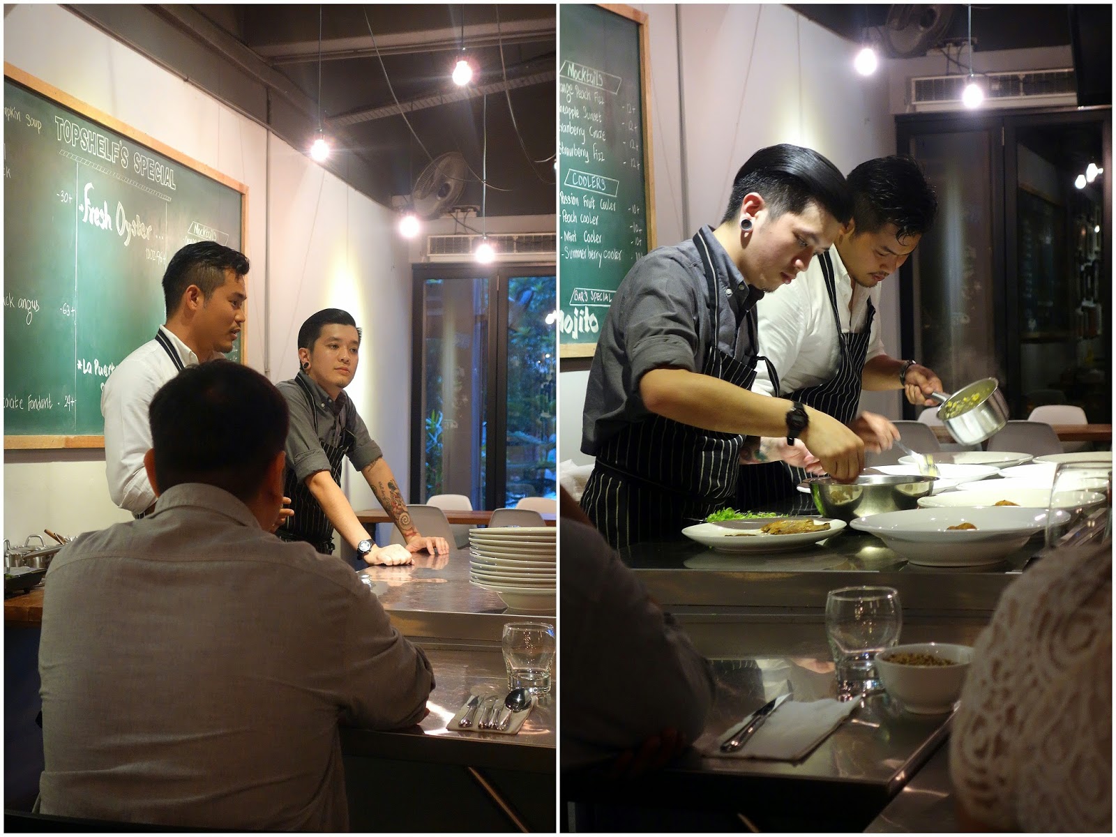 Chef's Table Dinners Topshelf, TTDI