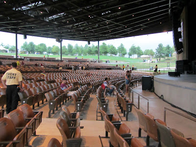 Photo of lower level seating at Bethel Woods