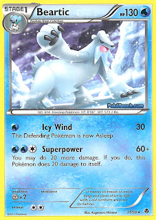Beartic 31/98 Pokemon Card Emerging Powers set