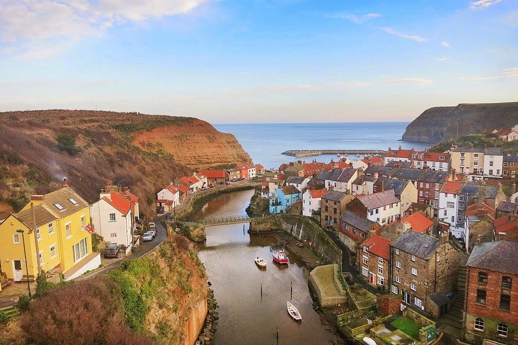 Staithes circular walk on the Cleveland Way, North Yorkshire coast walks, best view
