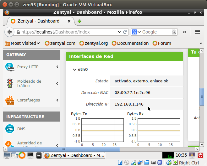 DriveMeca instalando Zentyal 3.5 paso a paso