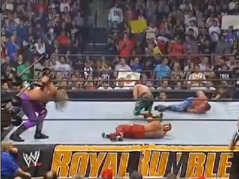 Edge Rey Mysterio Eddie Guerrero Chris Benoit 2005 Royal Rumble Edge Eddie Guerrero Rey Mysterio Chris Benoit legends Royal Rumble Radicals