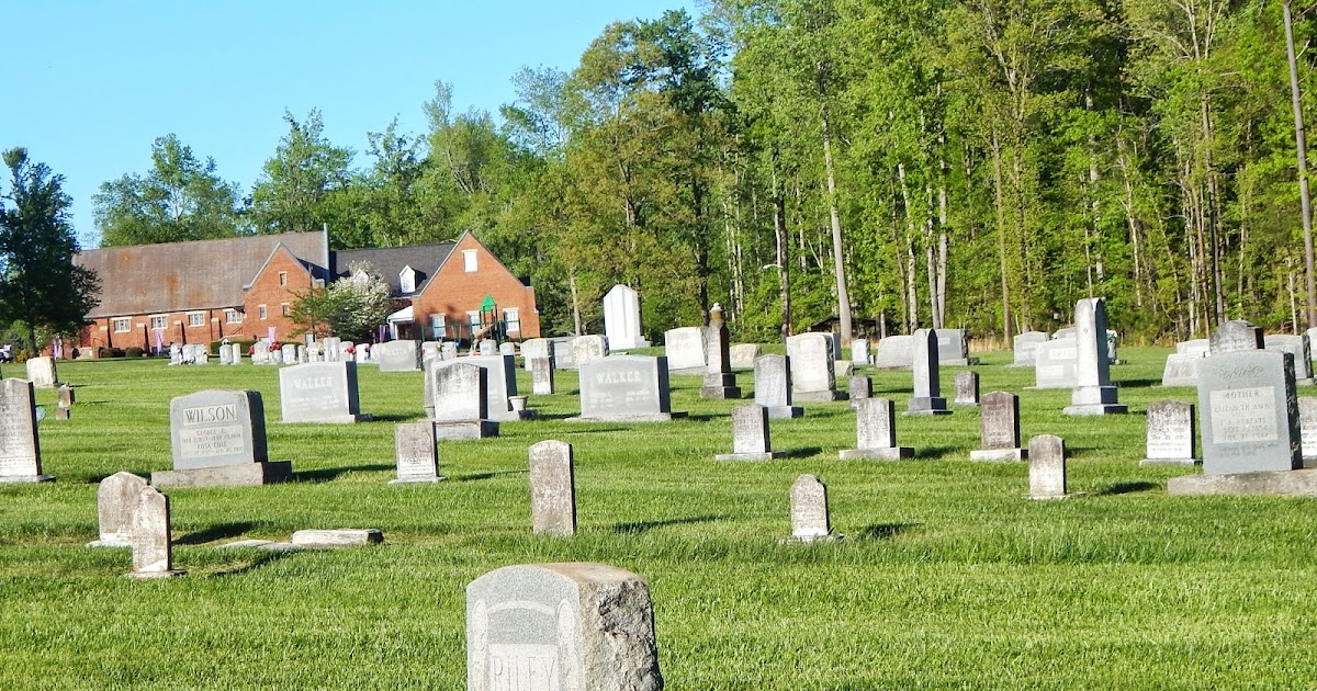 Cemeteries of the Covered Bridges Broken Stones in Old Part of New Sharon Cemetery