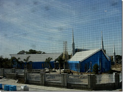 Buenos Aires Temple under construction