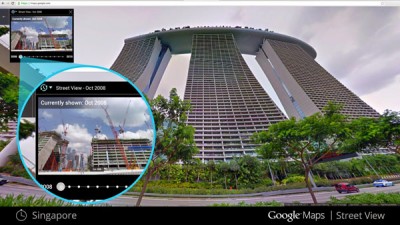 Ada Mesin Waktu di Google Maps Street View Ada Mesin Waktu di Google Maps Street View