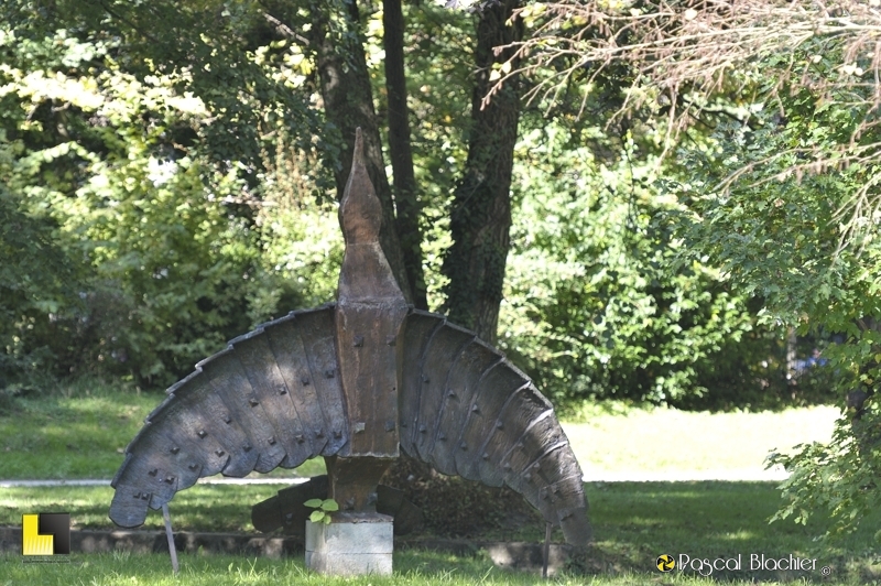 sculpture contemporaine à Vizille photo pascal blachier