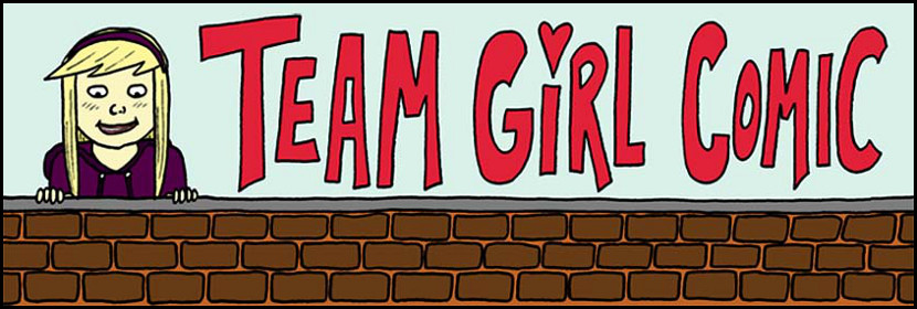 website banner_Team Girl Comic