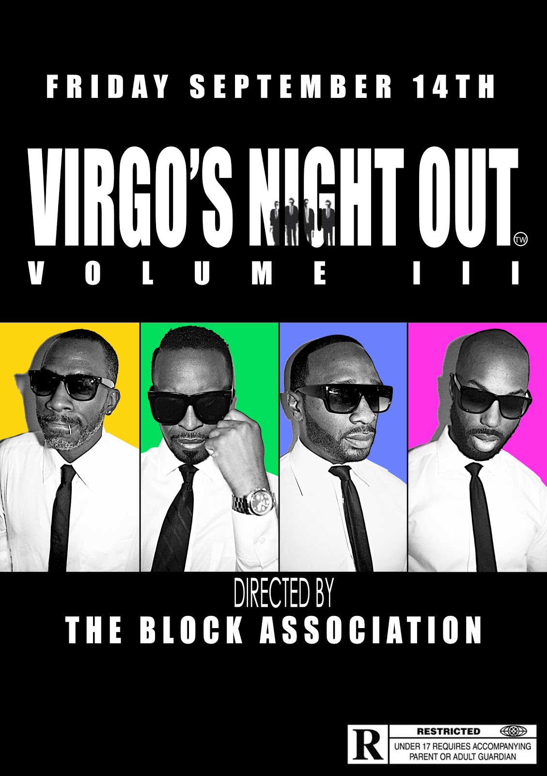 the MINORITY REPORT "Sign Says VIRGOS AHEAD!" VIRGO'S NIGHT OUT