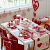 Valentine's table decoration