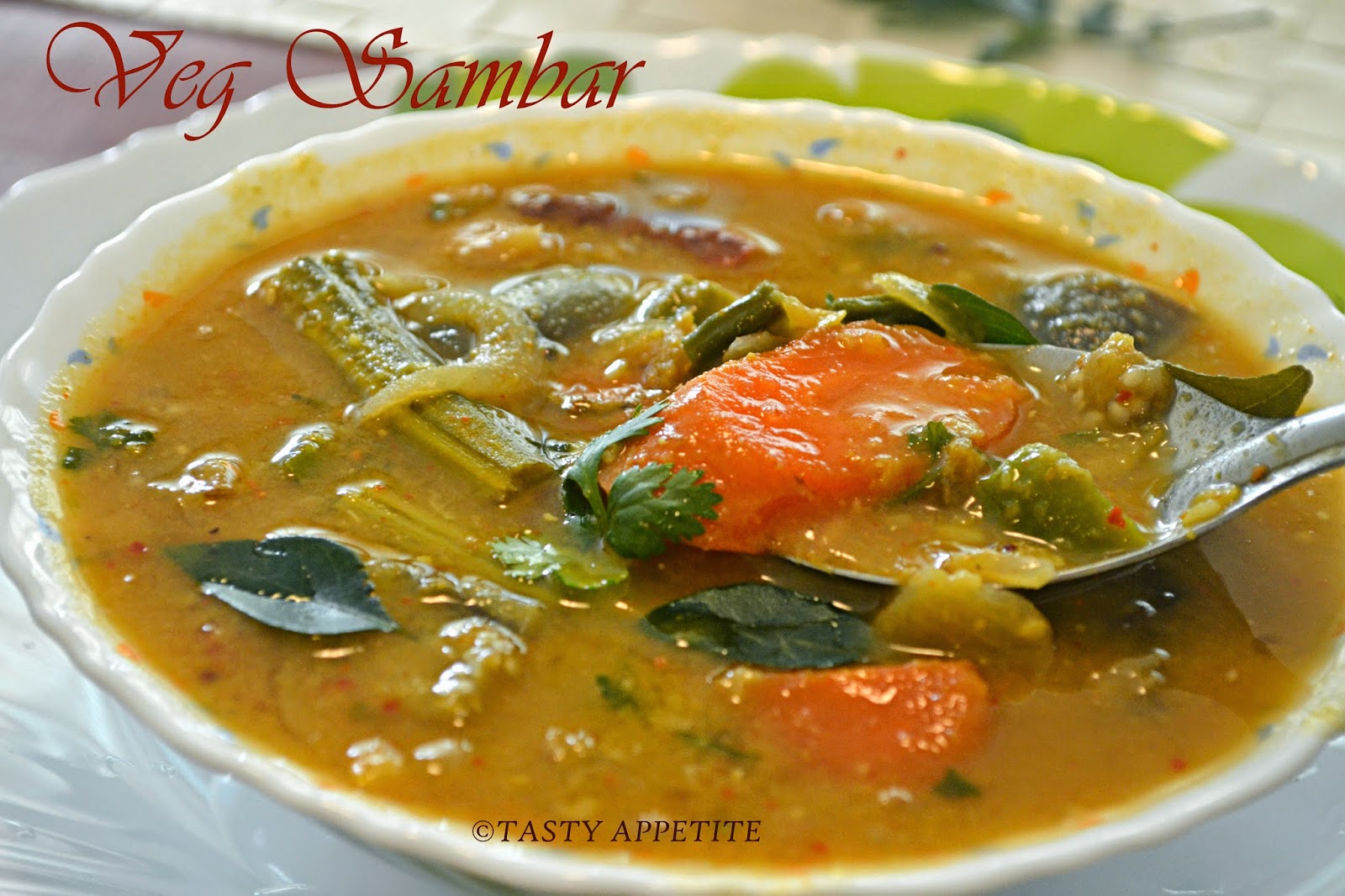 Sambar Recipe Mixed Vegetable Sambar / How to make Quick & Easy Veg