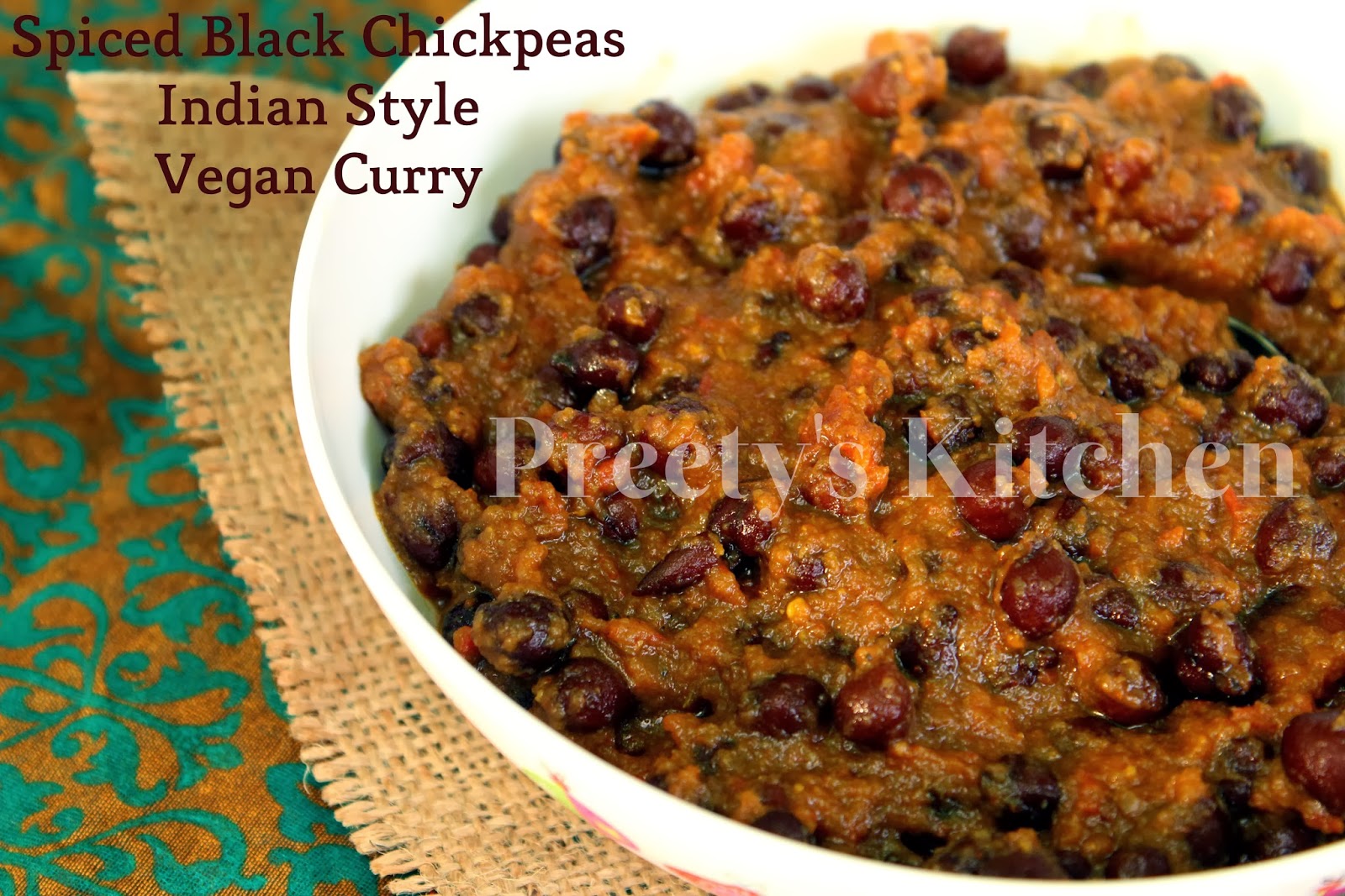 kala chana curry south indian style