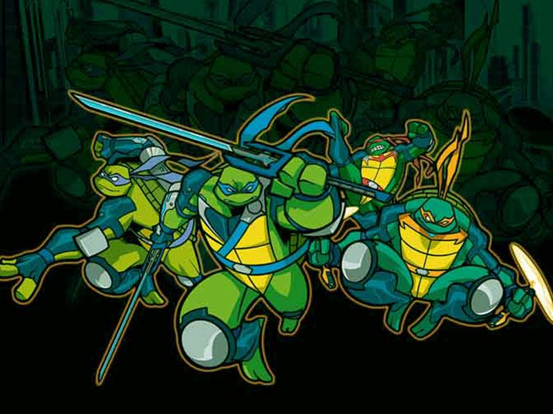 Wallpapers Download: Ninja Turtles Cartoon Desktop Wallpapers