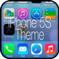 Giao Diện iphone 5s Cho Android,Tải Theme iphone 5