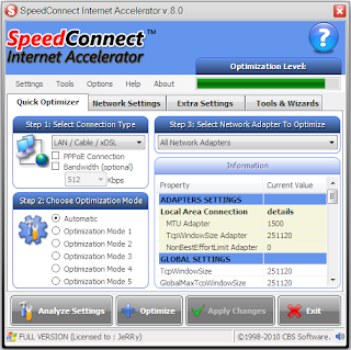 Download Speedconnect Internet Accelerator V8.0 Full Version
