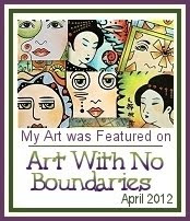 i got featured on "art with no boundaries"!