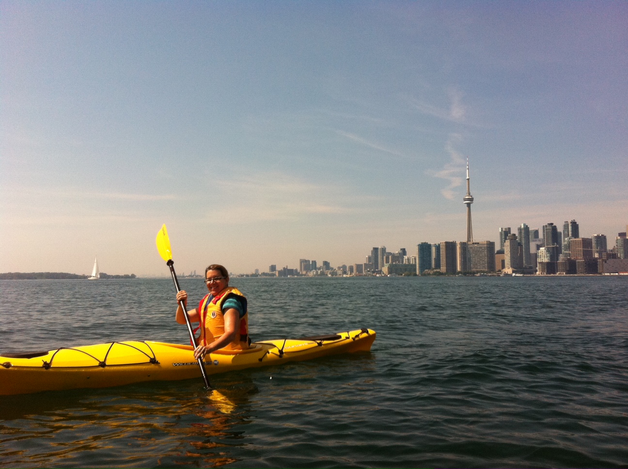 Toronto Fun Places In kayak around Toronto Islands (girlfriends outing)