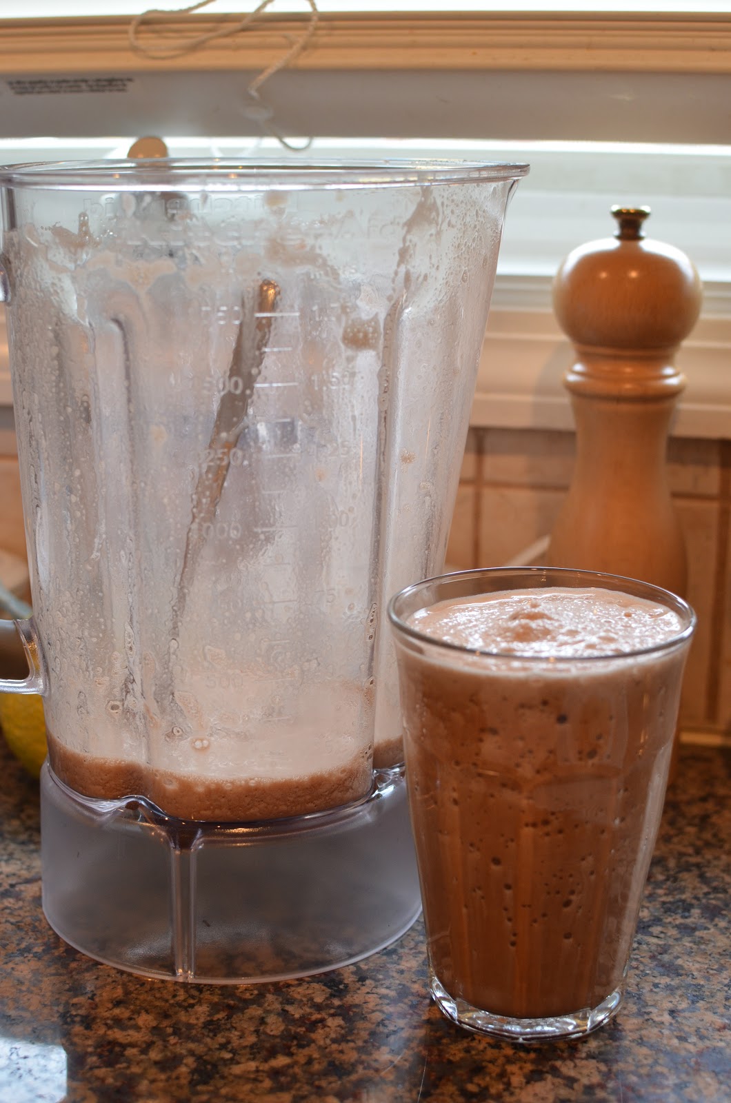 Playing with Flour Mock mocha frap and homemade chocolate syrup