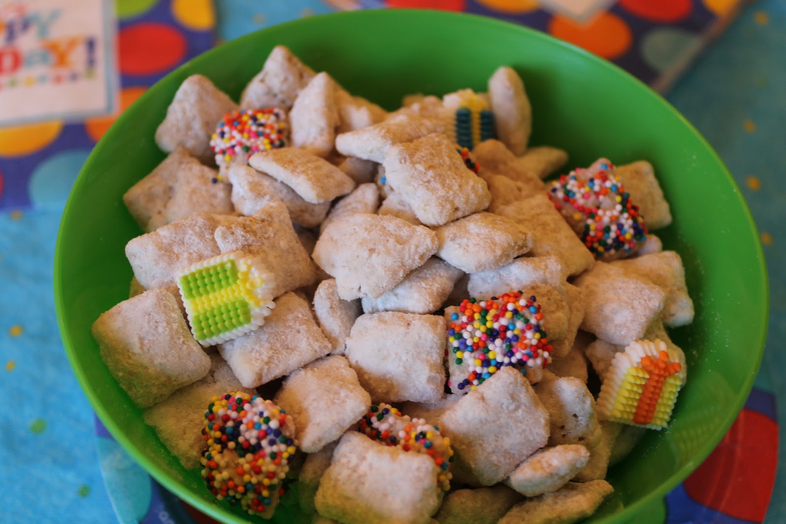 The Pastry Tip Birthday Cake Chex Mix