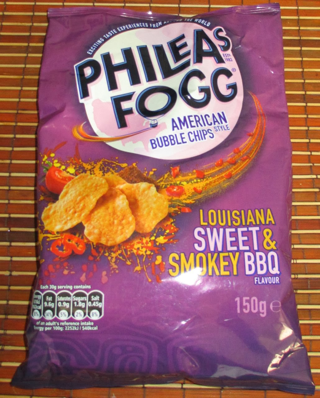 FOODSTUFF FINDS Phileas Fogg Louisiana Sweet Smokey BBQ American