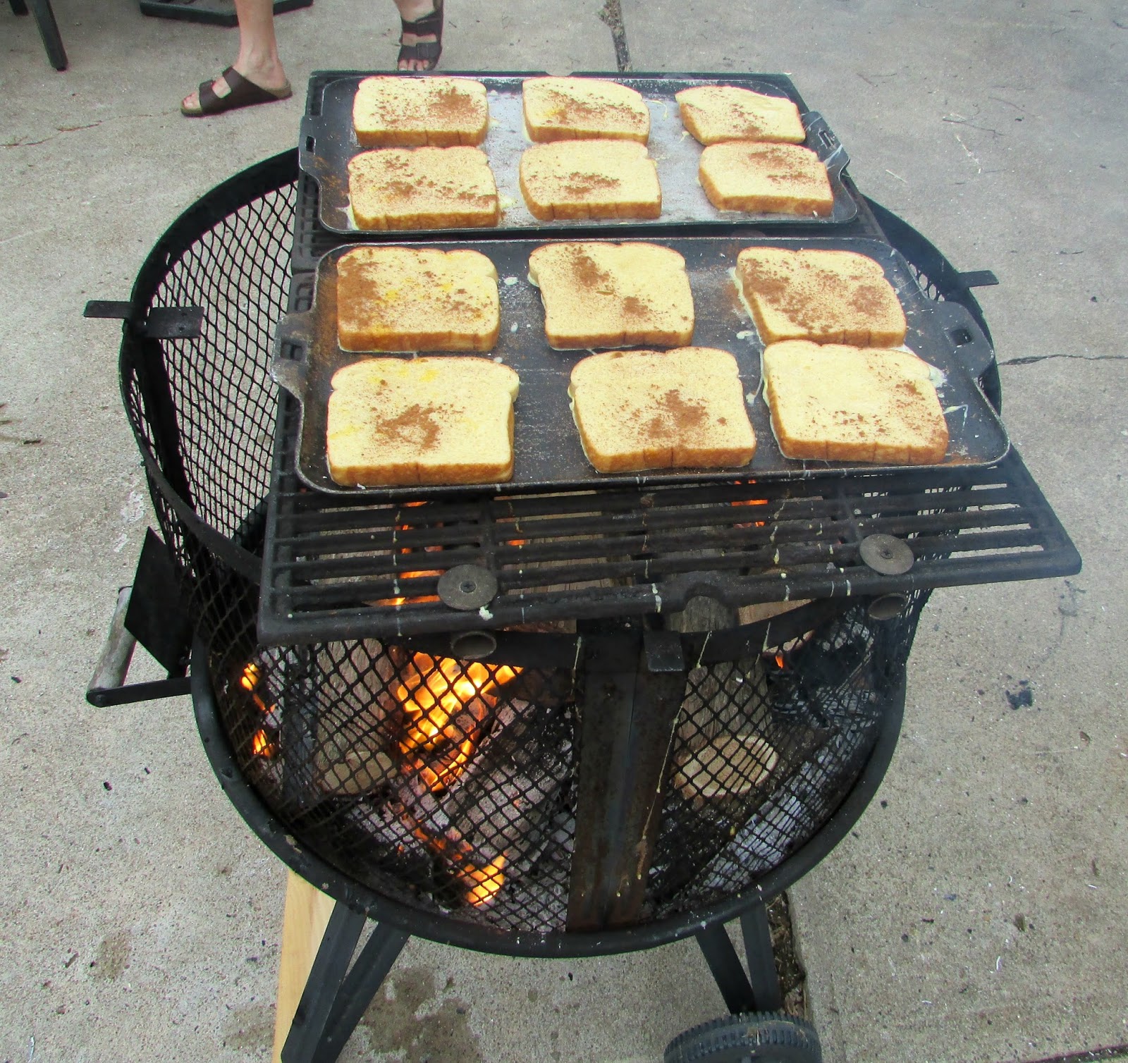 Cooking With Carlee Fire, French Toast and Father's Day