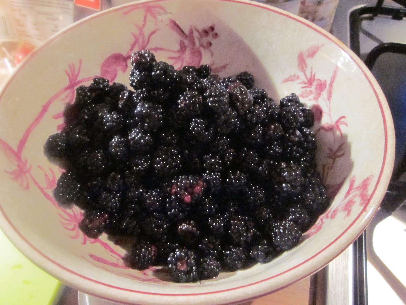 Blackberry and Crabapple Jelly Blue Sky and Bunting
