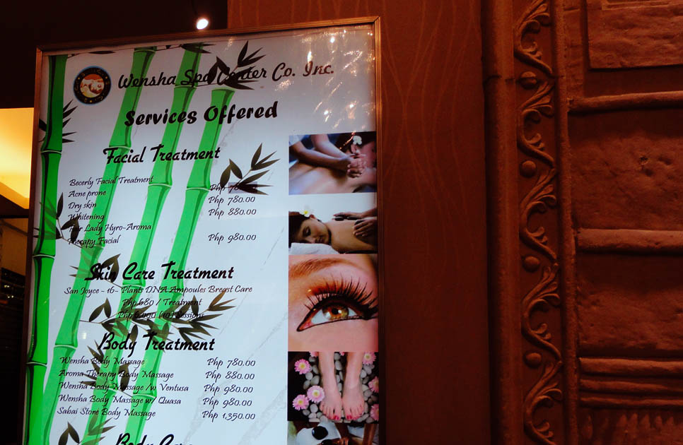 The Pinoy Wanderer Wensha Spa Pasay Branch