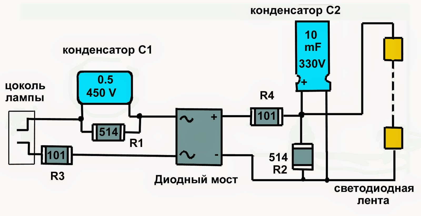 Как сделать регулятор тока для светодиодной ленты Как сделать регулятор тока для светодиодной ленты