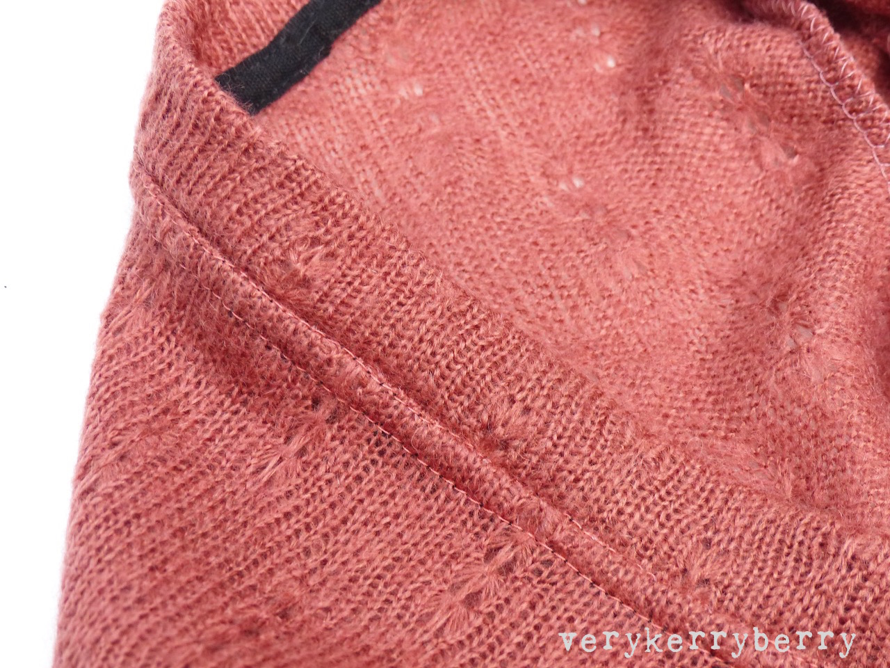 verykerryberry Seamwork Wembley Cardigan in Blush Shrug Knit