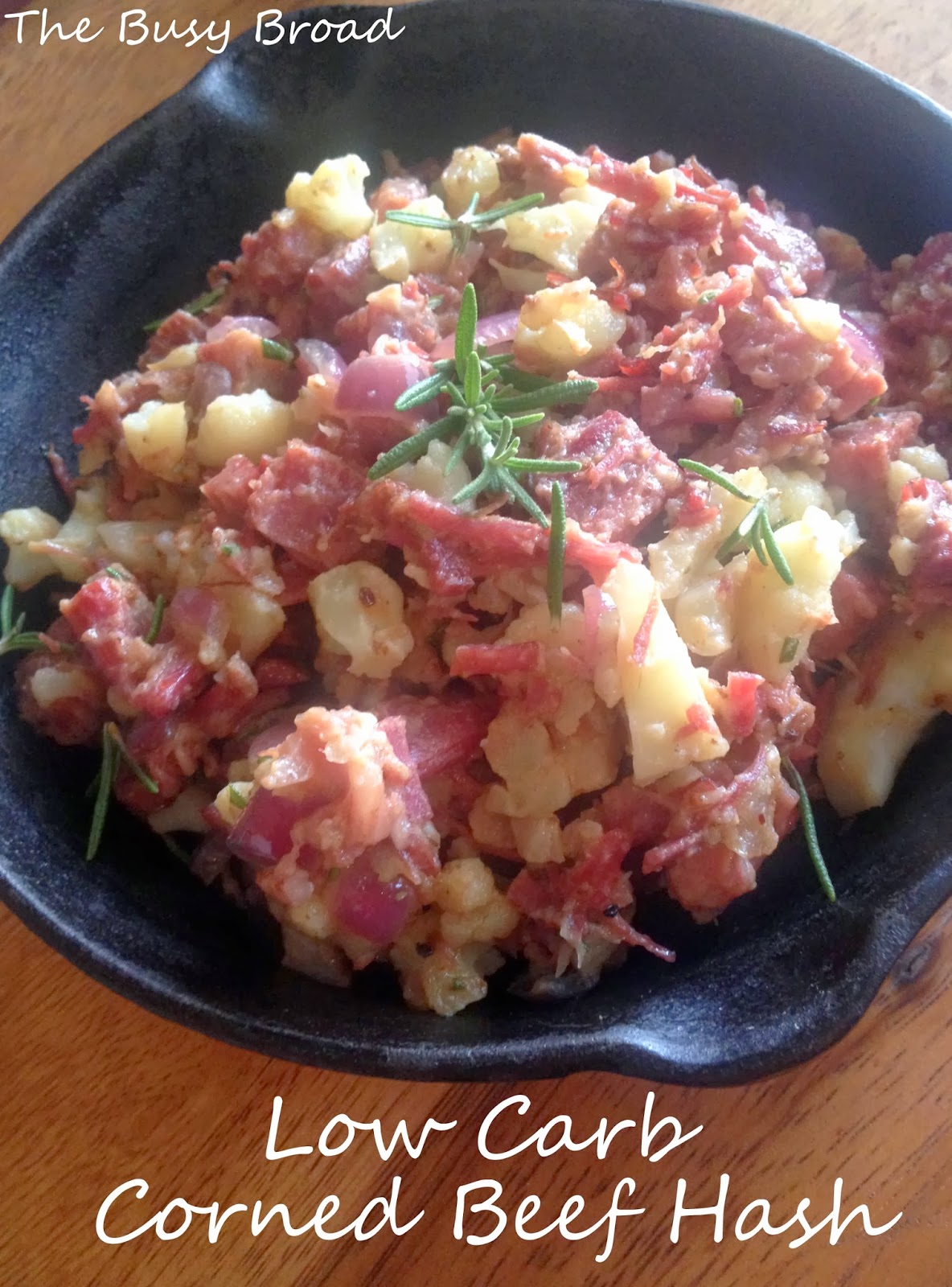 The Busy Broad Low Carb Corned Beef Hash