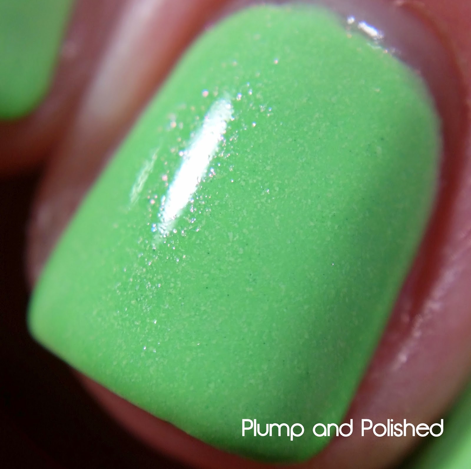 Blue-Eyed Girl Lacquer - Queen Lime Rose Zinnia 